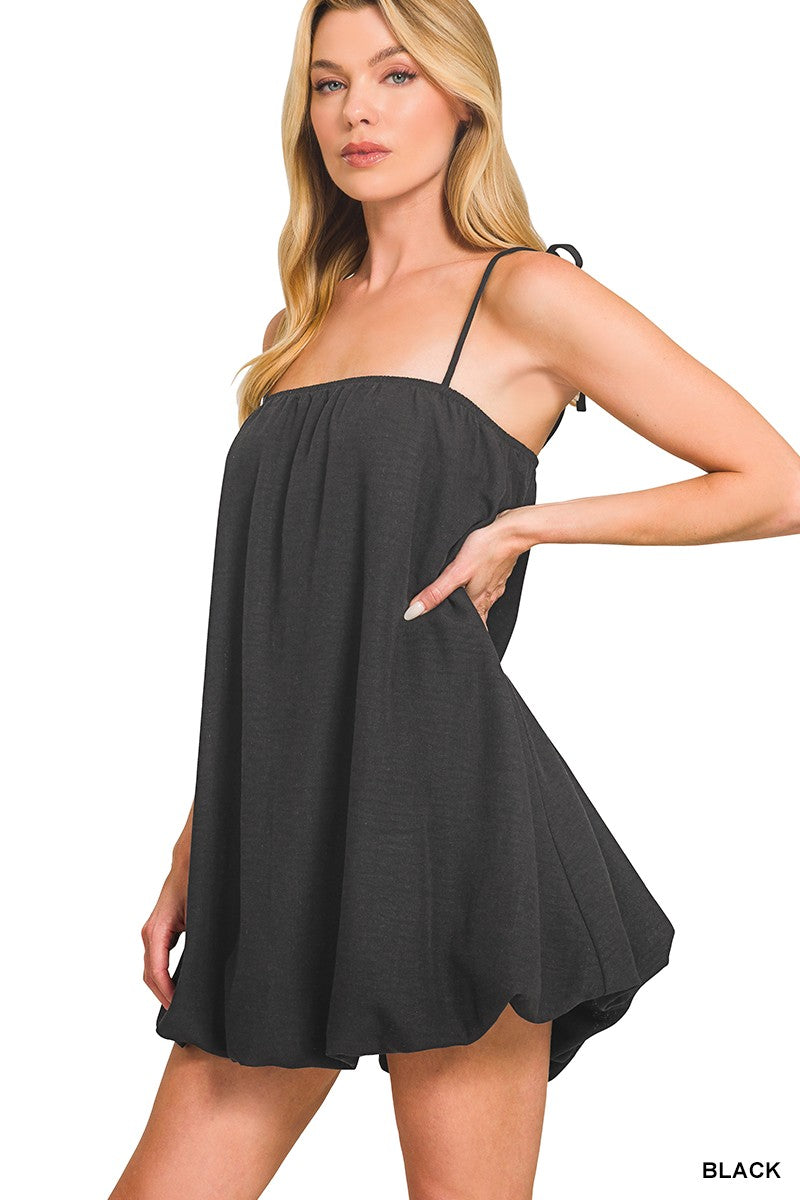 Champagne Problems Bubble Dress