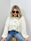 All the Things Button Front Cardigan - Ivory