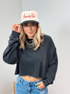 Gold Medal Cropped Sweatshirt - 2 Colors