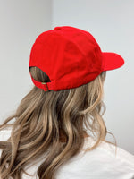 Santa Baseball Cap - Red