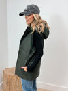 Aspen Hooded Puff Vest - 2 Colors