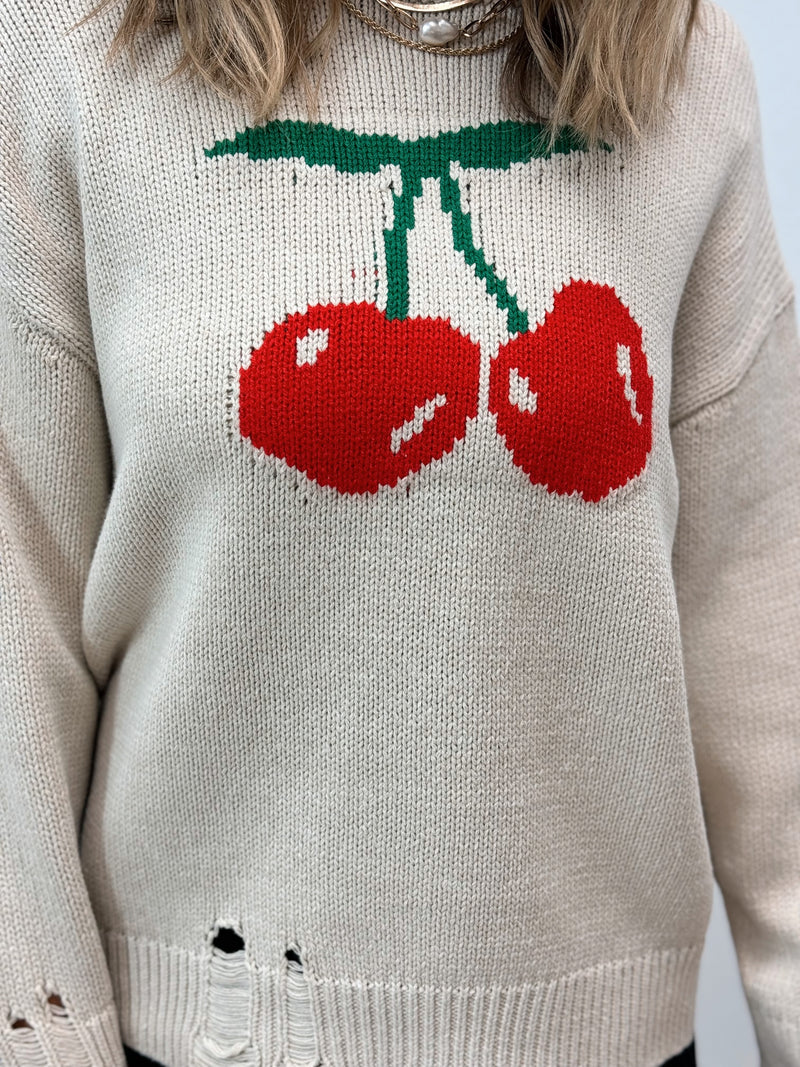 Cherry Street Distressed Sweater