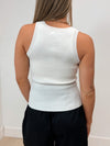Subtly Chic Ribbed Knit Tank - 2 Colors