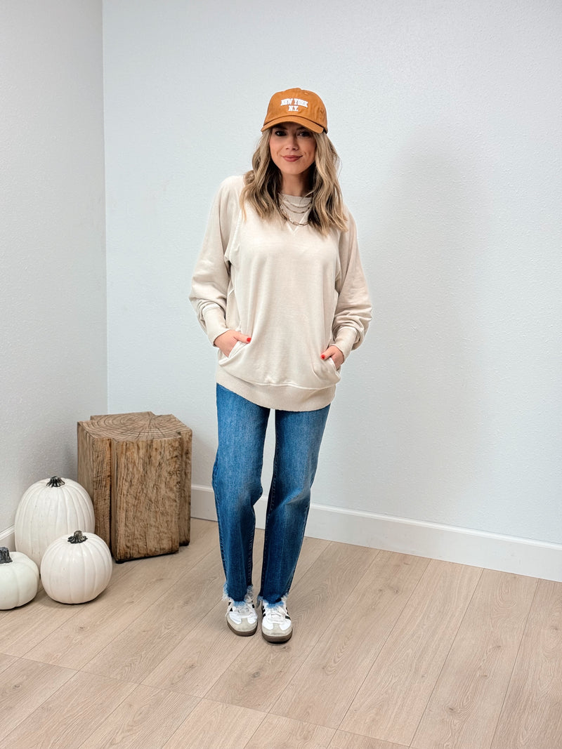 Lydia French Terry Pullover - 2 Colors