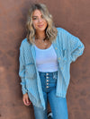 So Chic Striped Denim Shacket - FINAL SALE