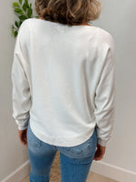 Dreamy Dolphin Hem Sweater - Several Colors