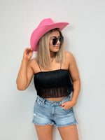 Rodeo Girl Fringe Crop Top - FINAL SALE