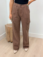 University Wide Leg Cargo Pants - 2 Colors