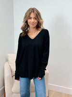 LaLa V Neck Sweater - Several Colors