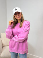 Something Good Oversized Sweatshirt - Mauve