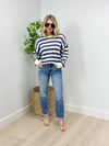Stripes Ahoy Pullover Sweater - Blue