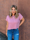 Stay Classy Knit Boxy Tee - 3 Colors