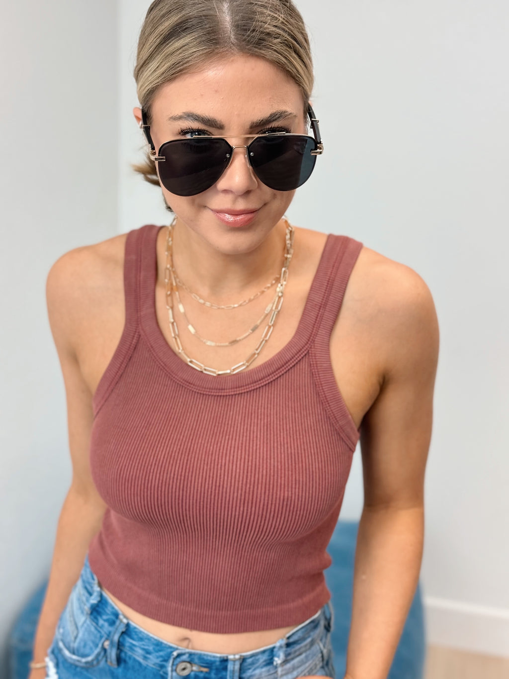Essential Ribbed Tank - 3 Colors