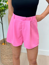 Barbie Pink Flare Shorts