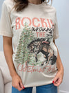 Rockin' Around the Tree Graphic Tee - Ivory