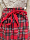 Holiday Classic Tartan Skort - Red