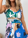 Vacation Vibes Printed Maxi Dress - FINAL SALE