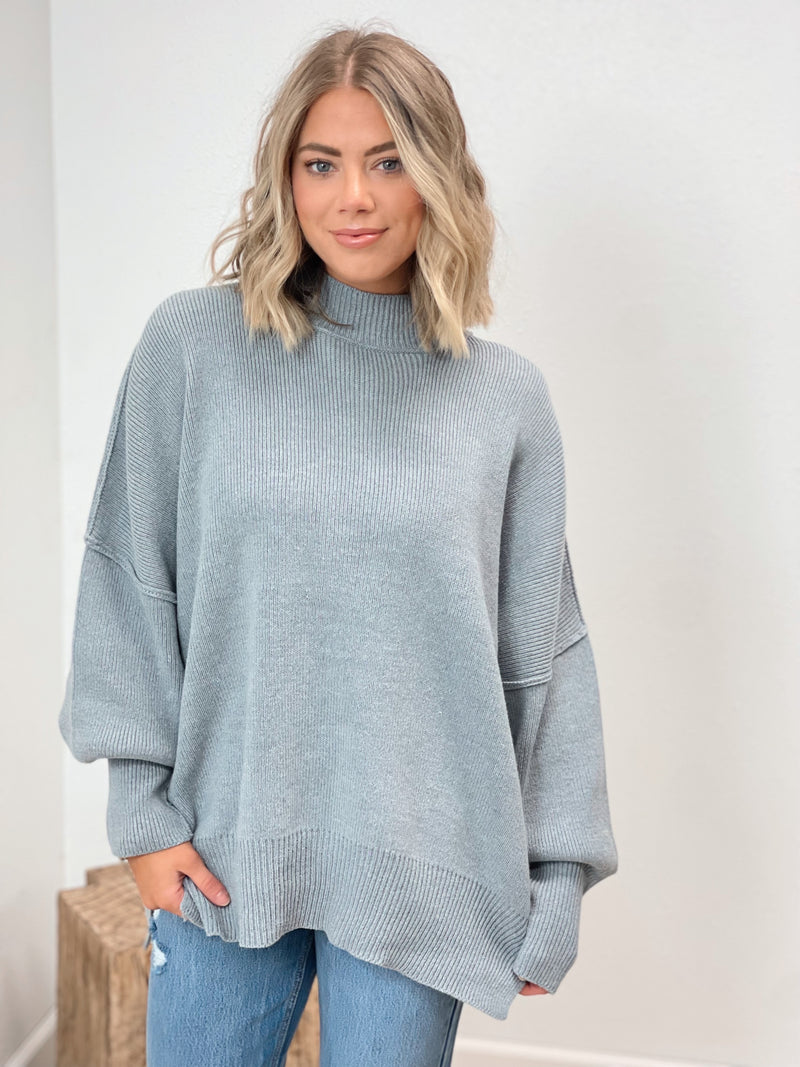 Ivy League Oversized Sweater - Several Colors