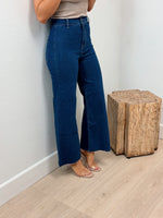 Lucy Wide Leg Jean - Dark