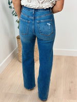 Cassie High Rise Straight Leg Jean