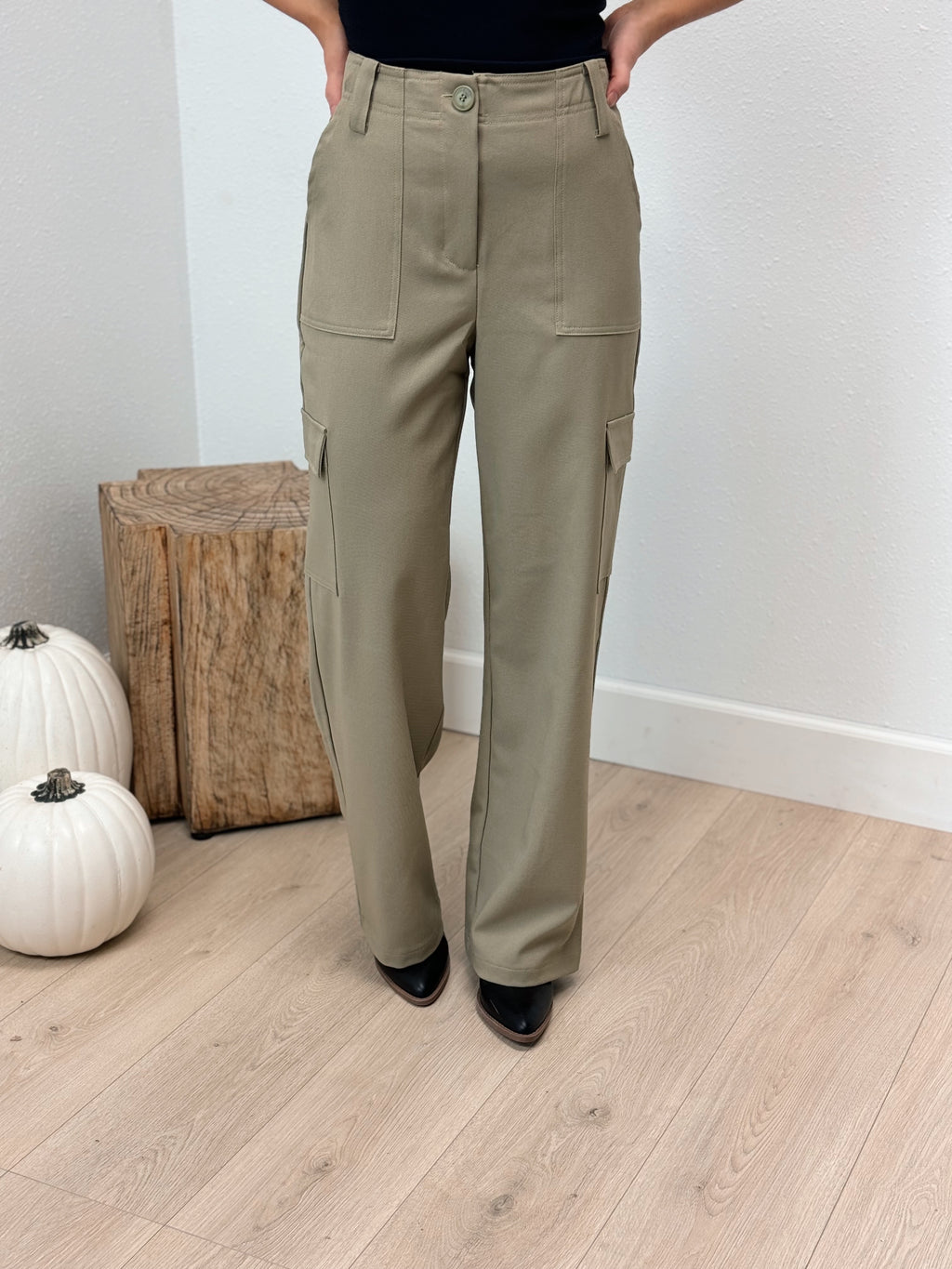 Sunday Stroll Twill Pants - Olive