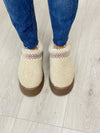 Slip On Sherpa Slippers - Taupe