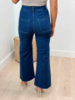 Lucy Wide Leg Jean - Dark