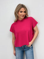 Southern Charm Short Sleeve Sweater - 2 Colors