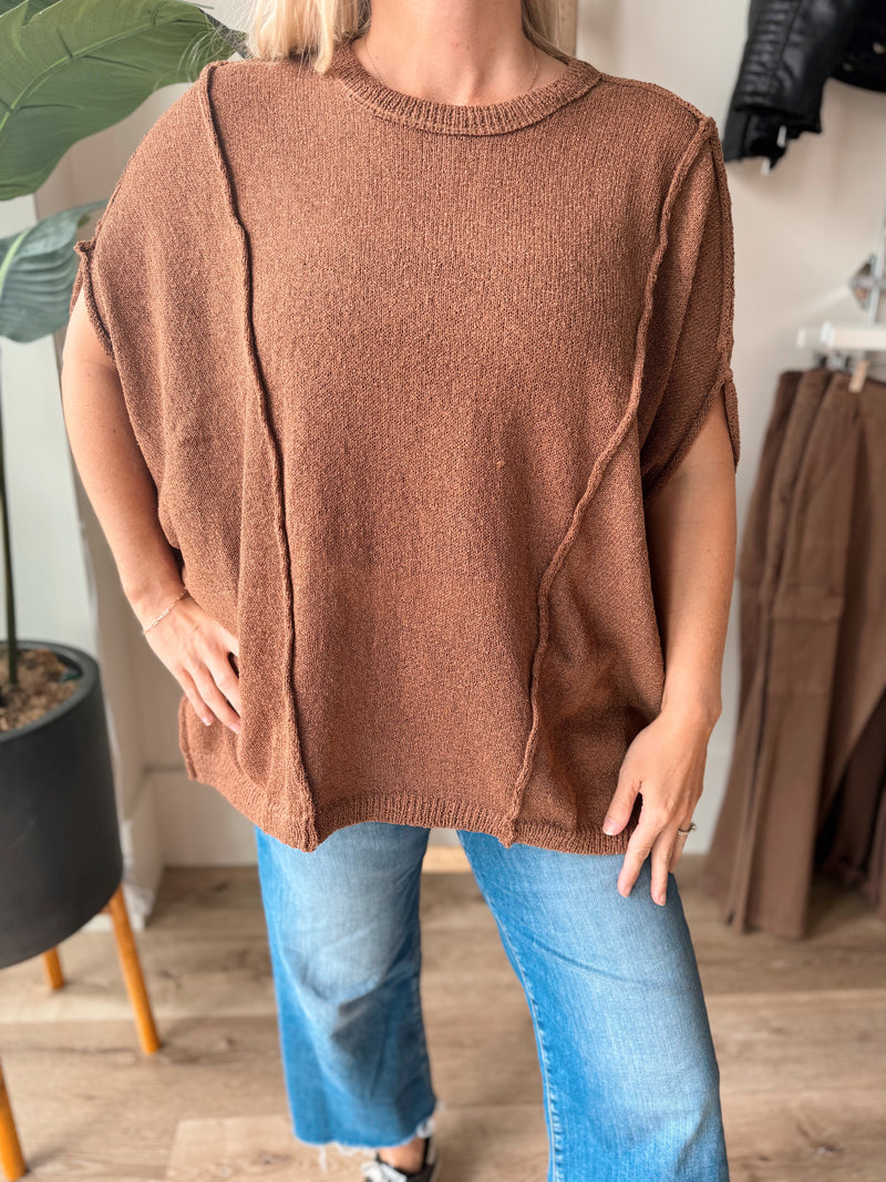 Folklore Drop Shoulder Sweater - 4 Colors