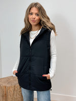 Aspen Hooded Puff Vest - 2 Colors