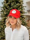 Smiley Christmas Trucker Hat