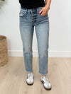 Taylor Button Front High Rise Jean