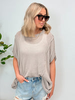 Folklore Drop Shoulder Sweater - 4 Colors