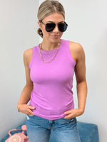Overtime Ribbed Tank - 4 Colors