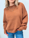 Seasons Best Ribbed Crewneck Sweater - 2 Colors