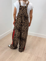 Wild Child Leopard Overalls