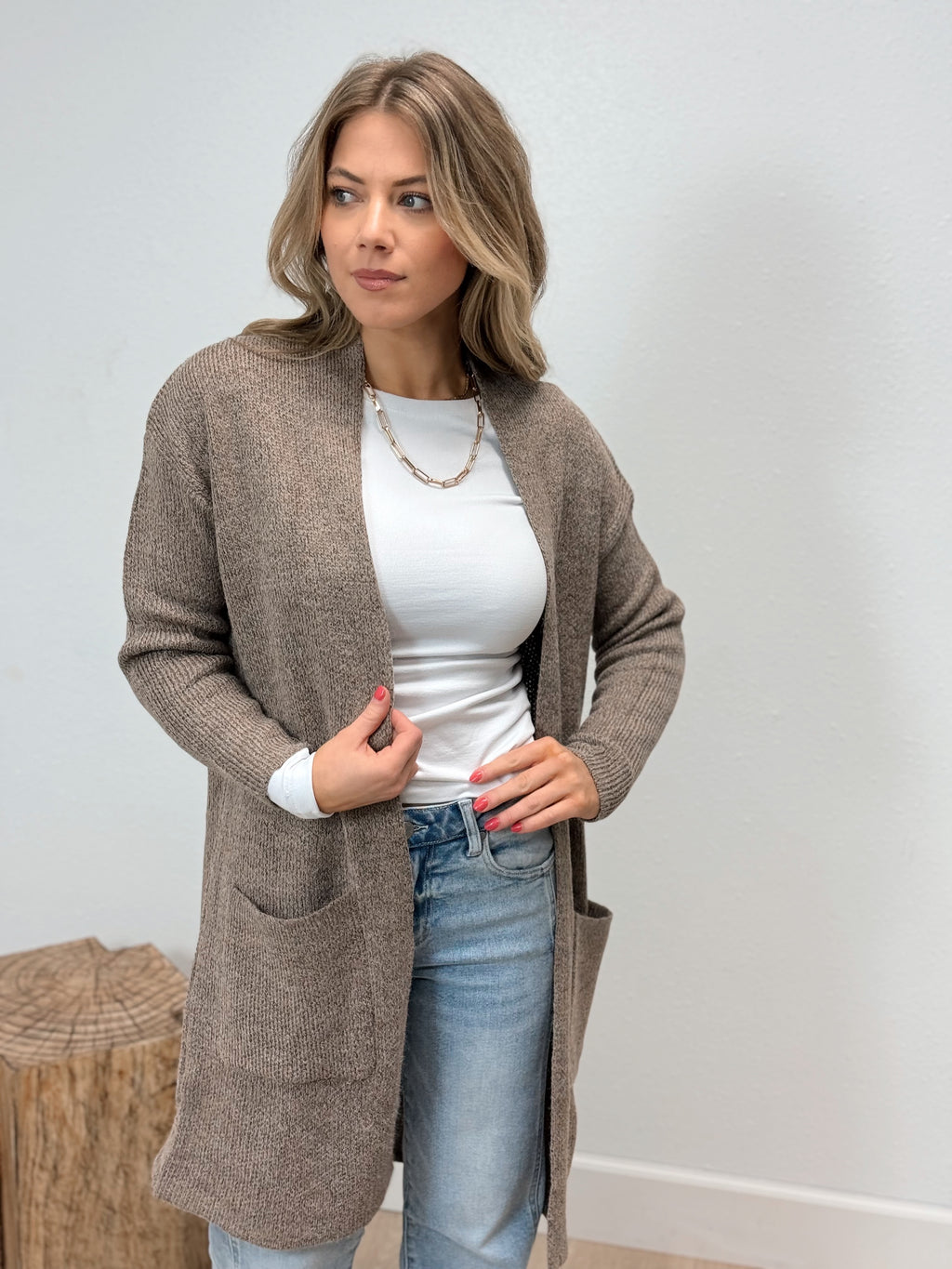 Harvest Open Front Cardigan - 2 Colors