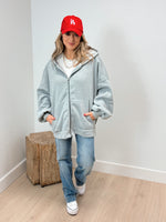 Rocky Oversized Hoodie - Heather Grey