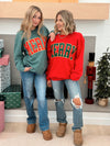 Merry Merry Varsity Sweatshirt - 2 Colors