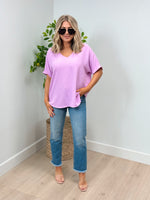 Best Yet Woven V Neck Blouse - 5 Colors