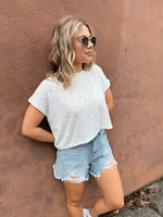 Stay Classy Knit Boxy Tee - 3 Colors