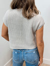 Sutton Mock Neck Short Sleeve Sweater - 3 Colors