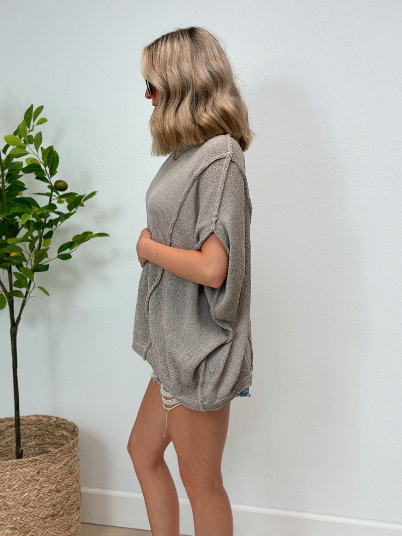 Folklore Drop Shoulder Sweater - 4 Colors