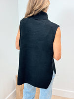 Trust Me High Neck Sleeveless Sweater - 2 Colors