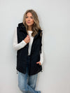 Aspen Hooded Puff Vest - 2 Colors