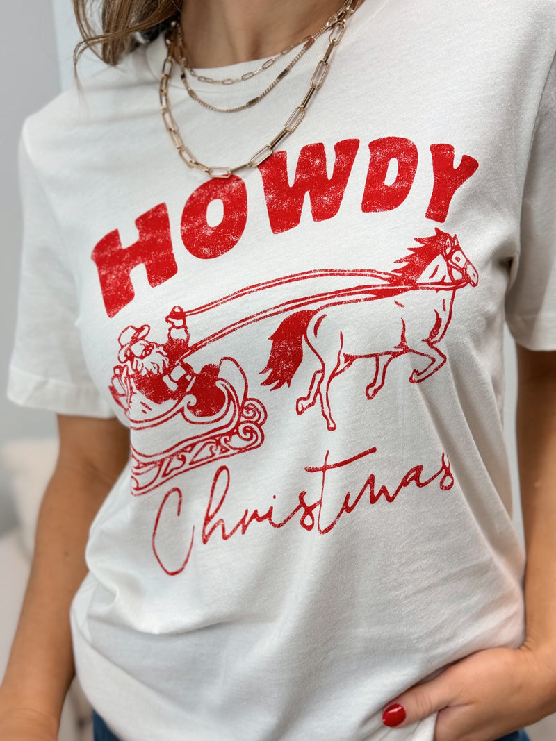 Howdy Christmas Tee - FINAL SALE