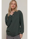 Cotton Jersey Long Sleeve Tee - FINAL SALE