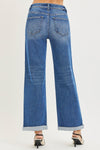 Claudia High Rise Relaxed Cuff Jean