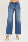 Claudia High Rise Relaxed Cuff Jean