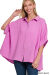 Main Street Gauze Blouse - FINAL SALE